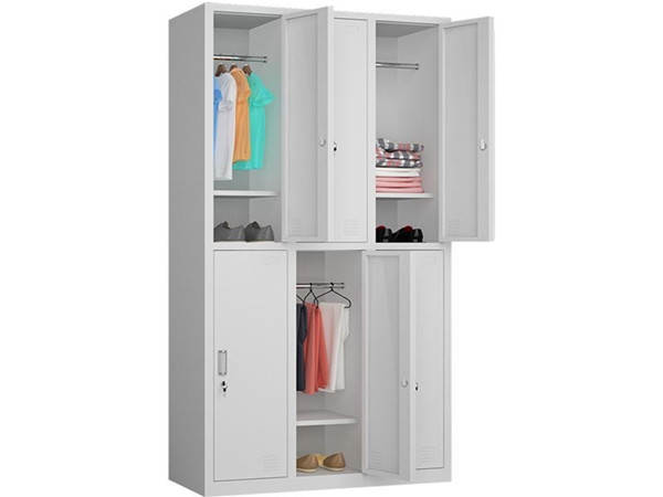 宿舍铁皮衣柜 员工六门衣柜